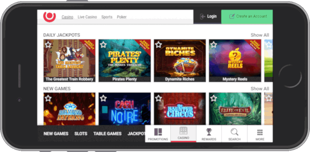 Vegas Mobile casino free spins no deposit