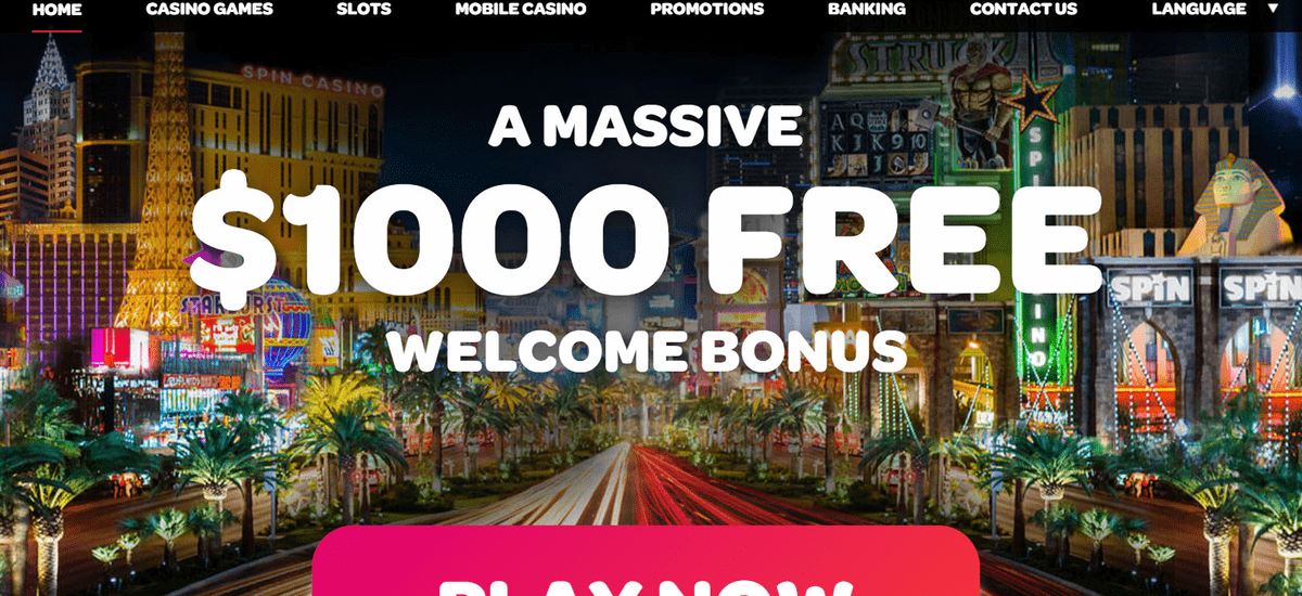 Top rated online casinos 100 spin offer