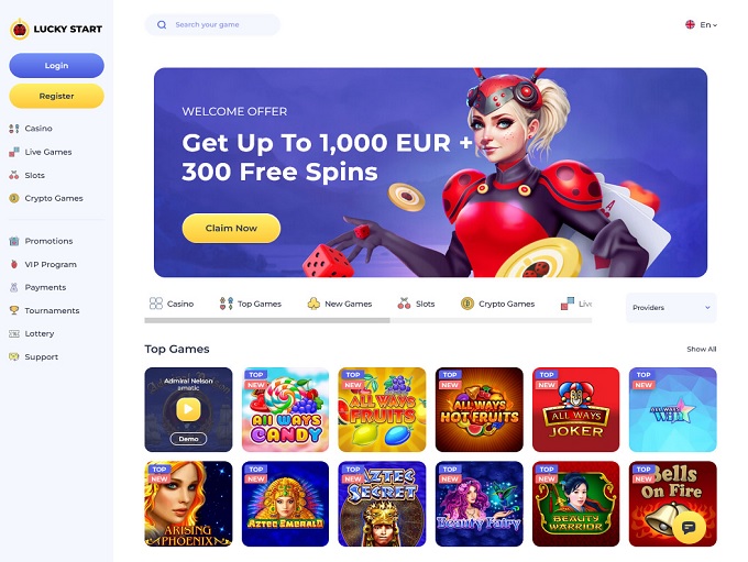 online casino in california